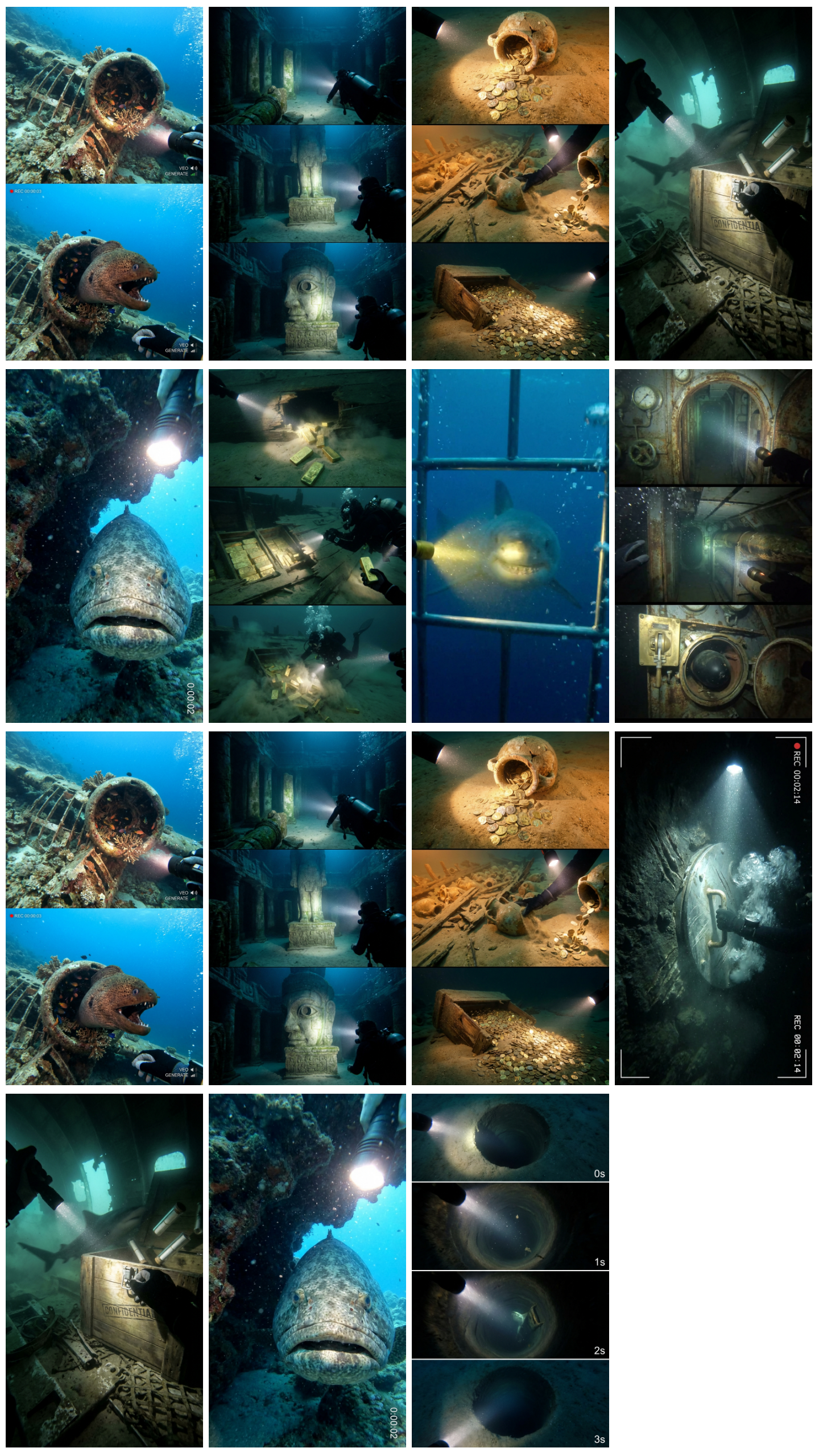 UNDERWATER DISCOVERY VIDEOS