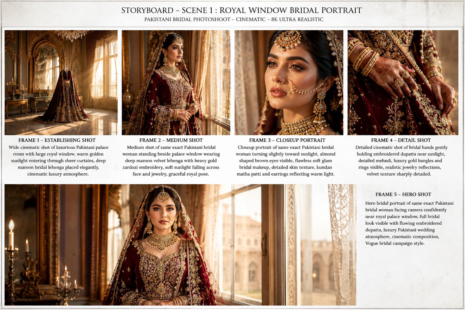 Prompts to Example Idea — Bridal Shoot Tutorial